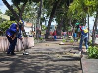 Inicia proceso de limpieza en espacios históricos de Maturín.