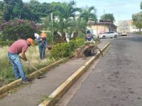Alcaldía de Maturín embellece plaza Tomasa Lara.