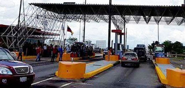Desde el jueves fue eliminado el cobro en el peaje de El Tejero.