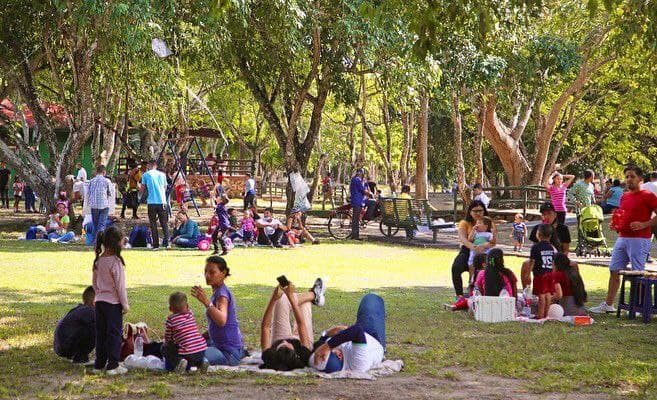 Más de 5 mil personas visitaron el parque La Guaricha el fin de semana.