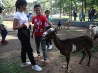 Ofrecen terapias a niños con diversidad funcional en el parque La Guaricha.