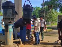 Instalan sexta bomba vertical de 100 hp en planta del Bajo Guarapiche.