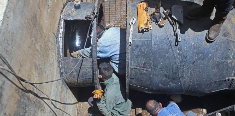 Avanzan labores de reconstrucción y montaje de válvula de 42 pulgadas en tanques de Alto Guri.