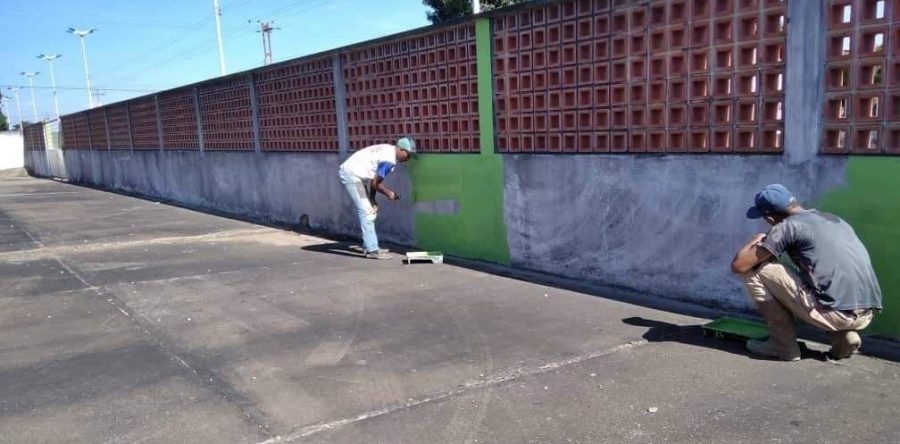 Alcaldía de Cedeño inició acondicionamiento del Hospital de Caicara.