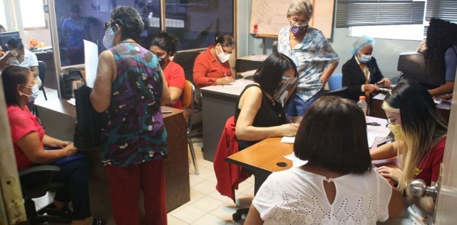 Alcaldía de Maturín realiza jornada de fe de vida para 600 jubilados de Salud.