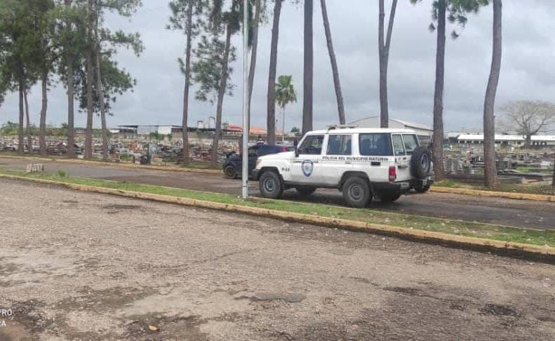 Ana Fuentes activó patrullaje de seguridad en el cementerio de Maturín.