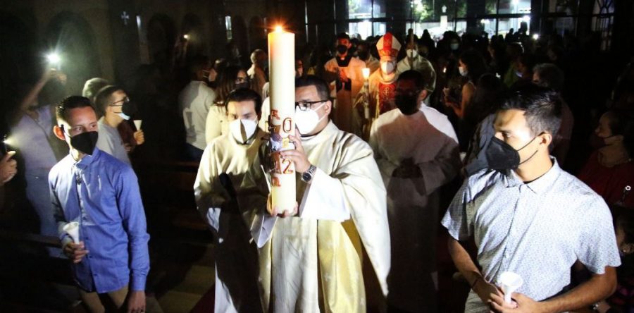 Clero católico de Monagas ora por la exitosa gestión de Luna y Fuentes.