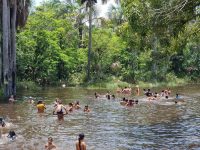 Alcaldesa Fuentes mantuvo operativo turístico en puntos de control y balnearios de Maturín.