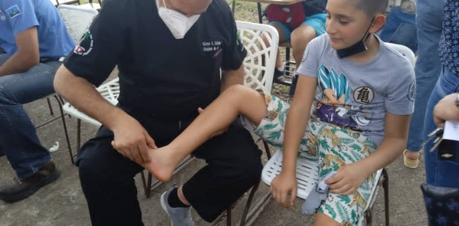 Atendidas 800 personas en jornada médico-asistencial en El Guacharín.