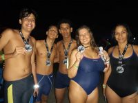Monagas quedó noveno en copa de natación aguas abiertas nocturna.