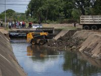 Dejan completamente saneado el caño Las Comunales en Los Godos.