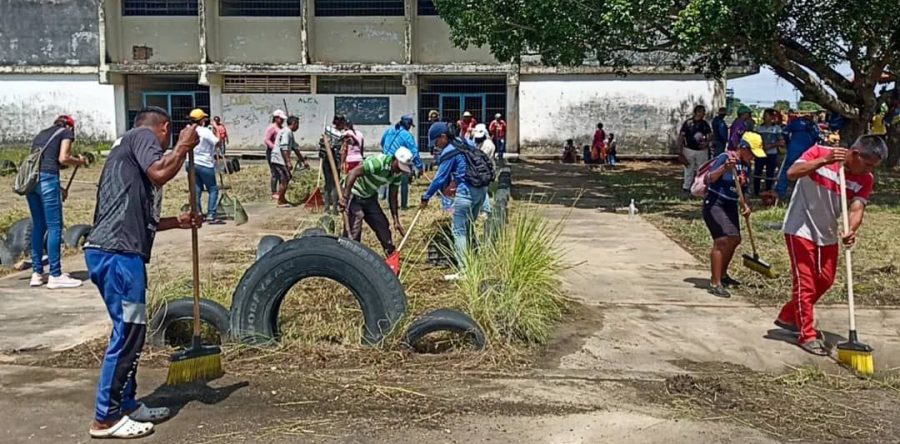 Inician despliegue de acción social en instituciones de Barrancas del Orinoco.
