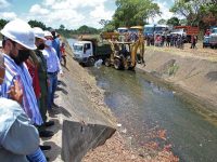 Gobierno Bolivariano inicia saneamiento del caño La Muralla en Maturín.