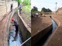 A paso veloz avanza saneamiento y limpieza de los caños La Muralla y Los Guaros.