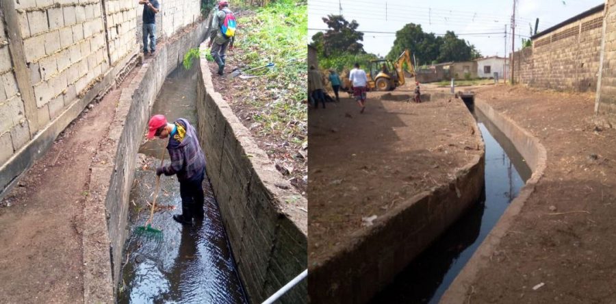 A paso veloz avanza saneamiento y limpieza de los caños La Muralla y Los Guaros.