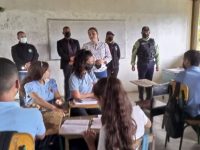 Mujeres por la Paz y el Desarme atendieron a más de 600 estudiantes en Piar.