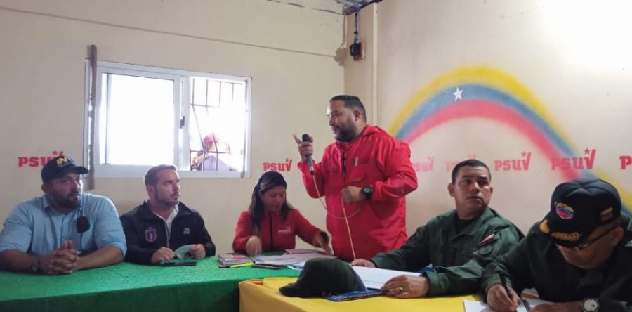 Instalan mesas de trabajo para iniciar campaña Monagas Nos Une en Cedeño.