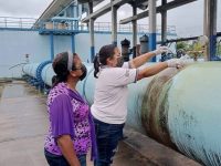 Monitoreo de cloro residual en Planta del Bajo Guarapiche realiza Salud Ambiental.