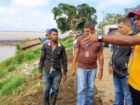 Alcaldía de Sotillo inició labores de limpieza y saneamiento del Malecón de Barrancas.