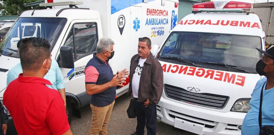 Gobernación entrega en Aguasay dos ambulancias para atender 39 comunidades.