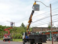 Aceleran rehabilitación del alumbrado público en parroquias de Maturín.