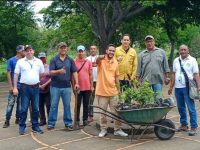 Corpoturismo siembra 70 plantas en el Parque Las Garzas del municipio Ezequiel Zamora