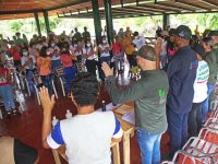 Juramentan a 40 brigadistas contra el cambio climático en Monagas.