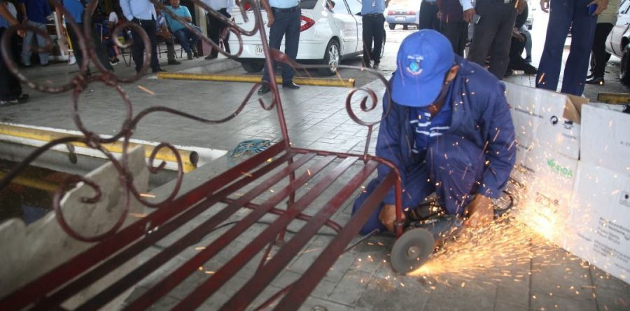 Alcaldesa Ana Fuentes moderniza andenes del Terminal Interurbano de Maturín.