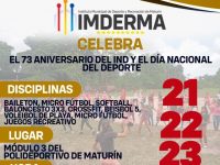 Maturín se prepara para celebrar Día Nacional del Deporte.