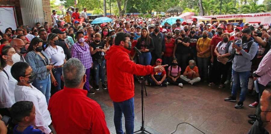 PSUV Monagas activa Tribuna Antiimperialista en la sede de la UBV.
