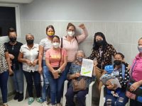 En el hospital de La Cruz evaluaron a 71 mujeres con patologías ginecológicas.
