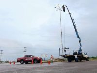 Aceleran trabajos de alumbrado en la Zona Industrial de Maturín.