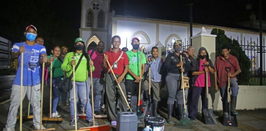 Inicia plan para el embellecimiento de 18 plazas de Maturín.