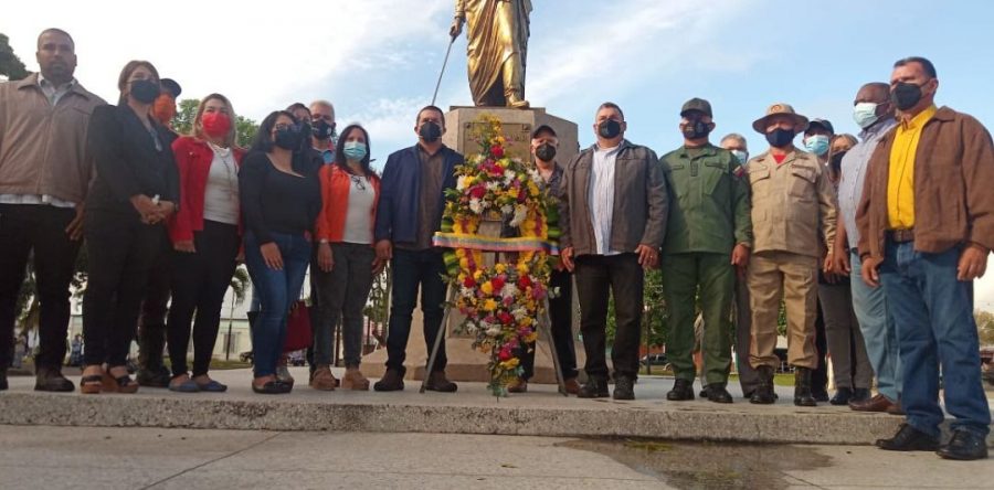 El municipio Ezequiel Zamora celebró 211 años de la Independencia y lucha histórica.
