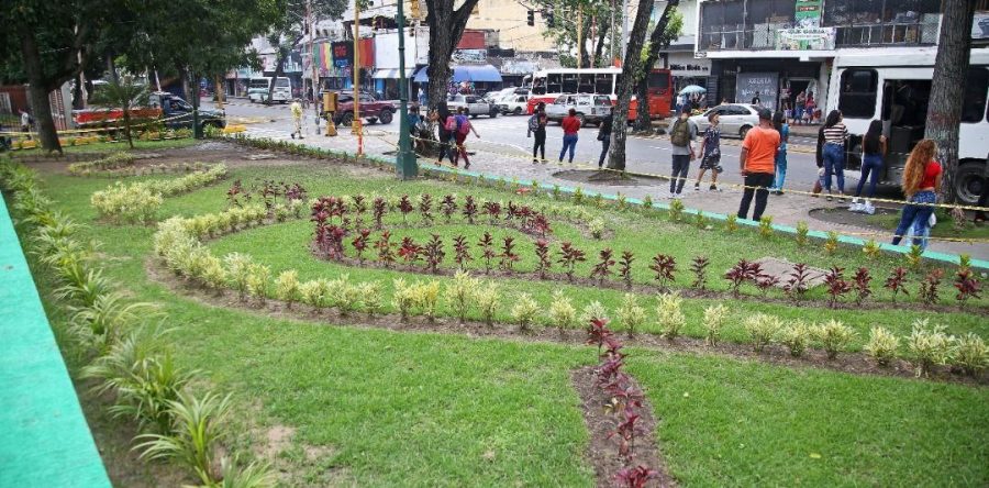 Alcaldesa Ana Fuentes proyecta convertir plazas de Maturín en espacios ecológicos.