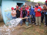 El agua: Un sueño hecho realidad en Los Guaritos.