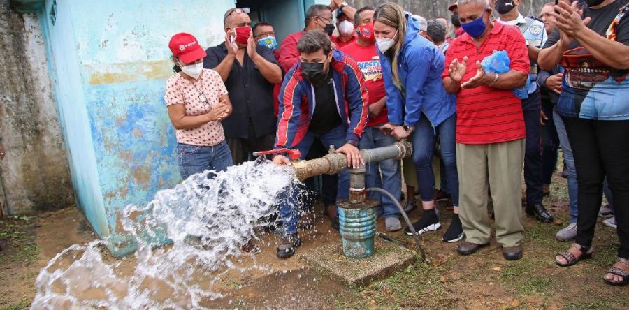 El agua: Un sueño hecho realidad en Los Guaritos.