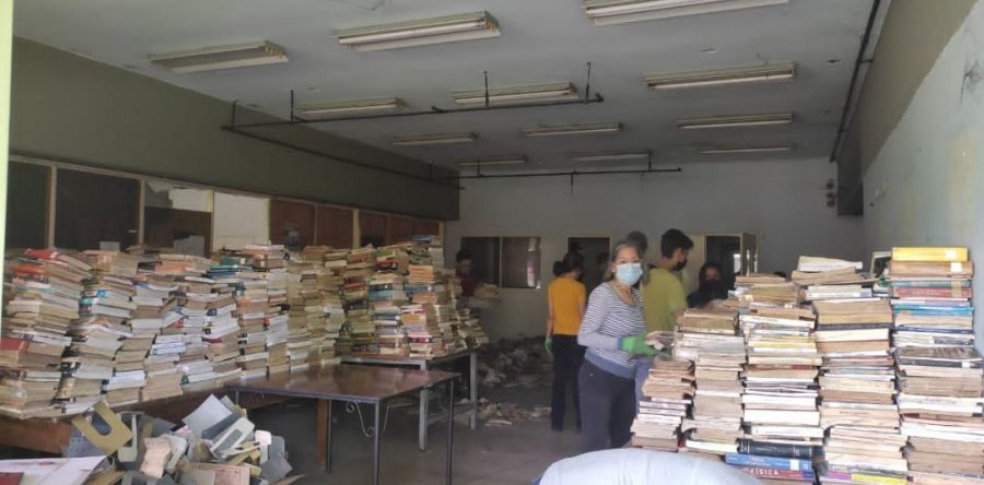 Recuperan más de 4 mil libros en biblioteca de la UDO Monagas.