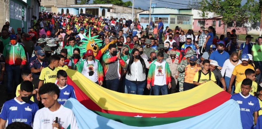 Inauguran el XLVII Campeonato Vacacional de Fútbol en el municipio Piar.