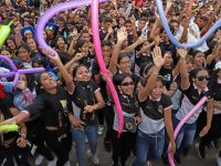 Con un gran espectáculo homenajean a nuevos bachilleres de Maturín.