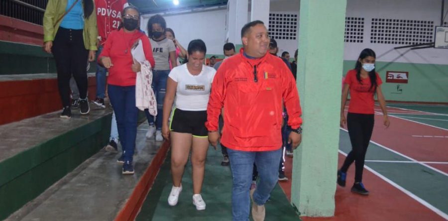 Remozado quedó el Gimnasio Cubierto Edgar Moza de Caicara.
