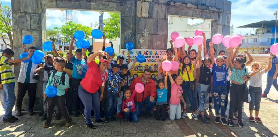 Arrancó Plan Vacacional 2022 de la Alcaldía de Sotillo.