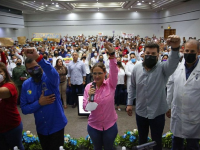 Médicos de cuatro estados celebran en Monagas asamblea regional de Salud.