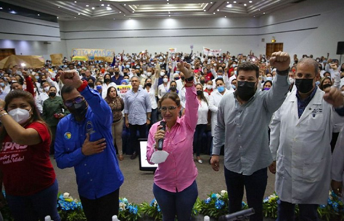 Médicos de cuatro estados celebran en Monagas asamblea regional de Salud.