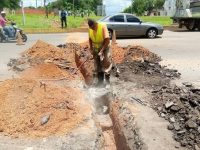 Remplazan tubería para mejorar eficiencia de estación de rebombeo de La Cruz.