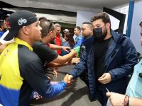 Gobernador Ernesto Luna anuncia que potenciará la Asociación de Ciclismo de Monagas.