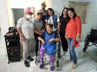 Entregan ayudas técnicas a personas con diversidad funcional de Caicara.