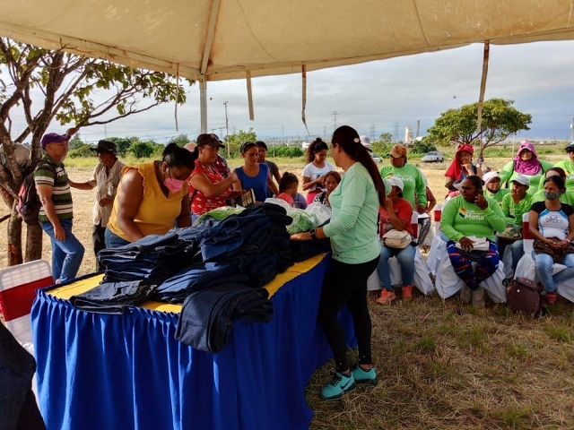 Alcaldía de Maturín dota de uniformes a cuadrillas de Gobierno de Calle en la parroquia Santa Cruz.