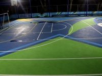 Gobernador Ernesto Luna rehabilita cancha de Amarilis.