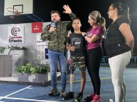 Gobernador Ernesto Luna hace realidad el sueño del joven Carlos Torres.